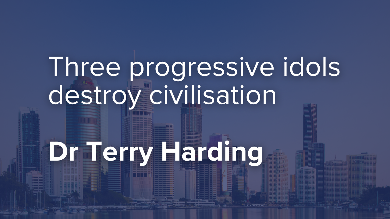 Three progressive idols destroy civilisation